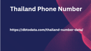 Thailand Phone Number 