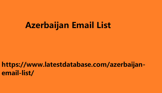 Azerbaijan Email List